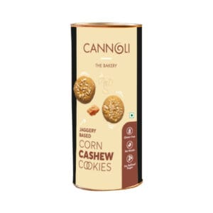 Corn Cashew Cookies